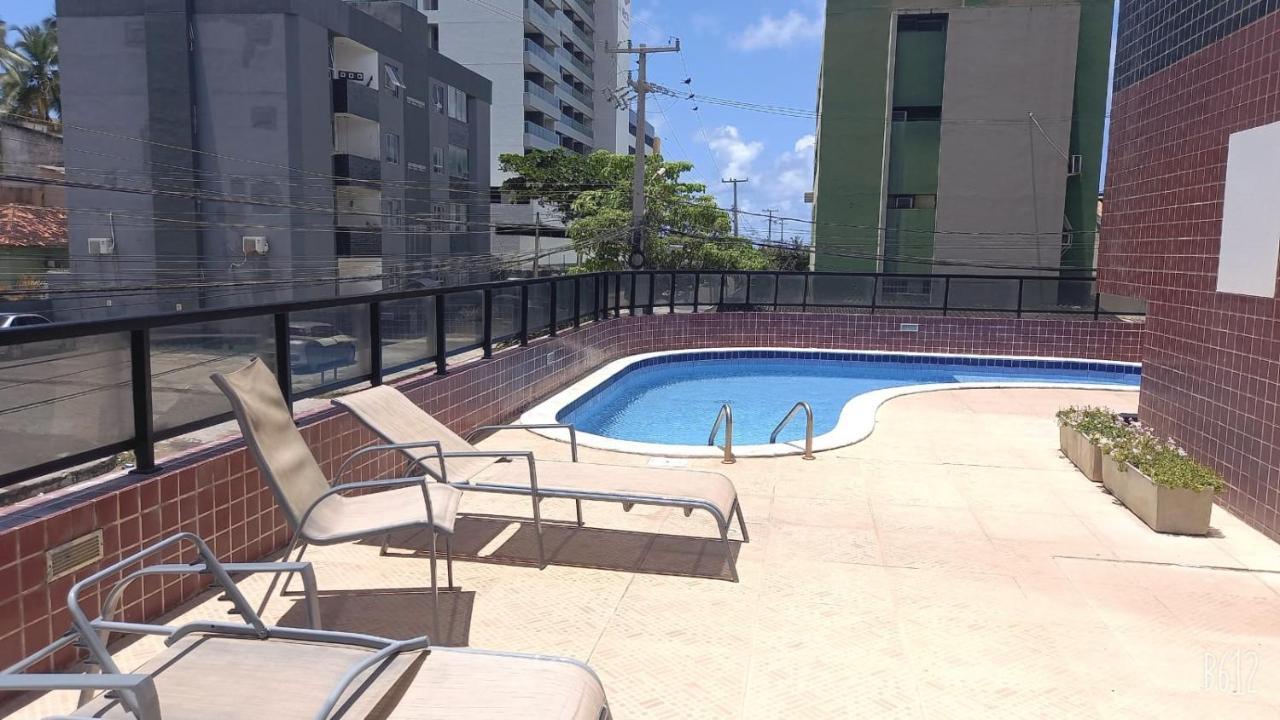 Апартаменты Apartamento A Beira-Mar Com Piscina Масейо Экстерьер фото
